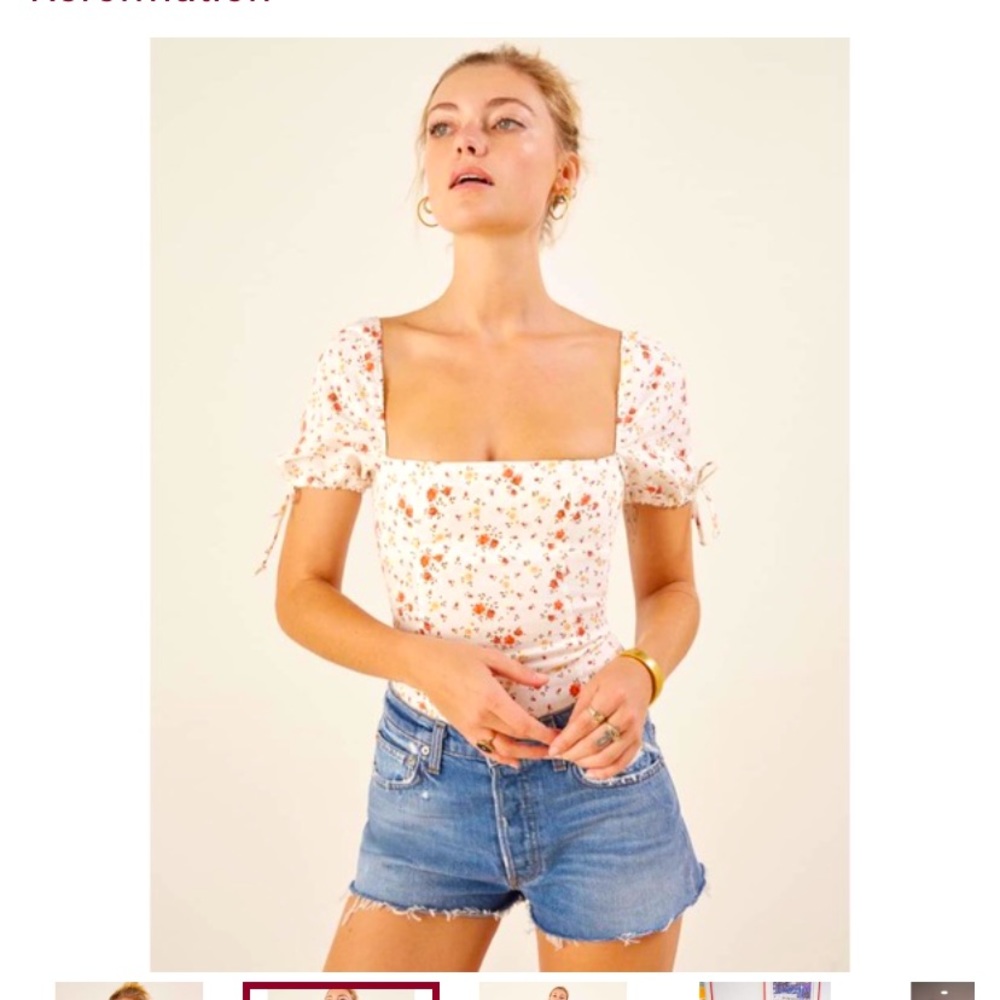 Reformation River Top - Veronica 8
